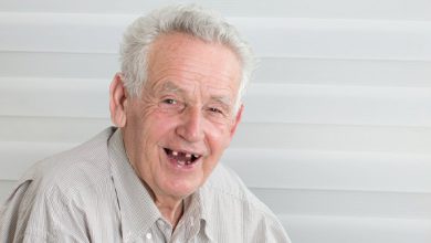 پیر شدن و از دادن دندانها