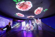 موزه‌‌ای با معماری از گل‌های رز