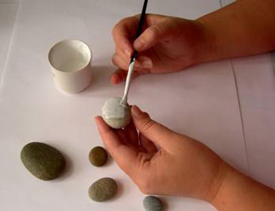 آموزش نقاشی روی سنگ, اصول نقاشی روی سنگ