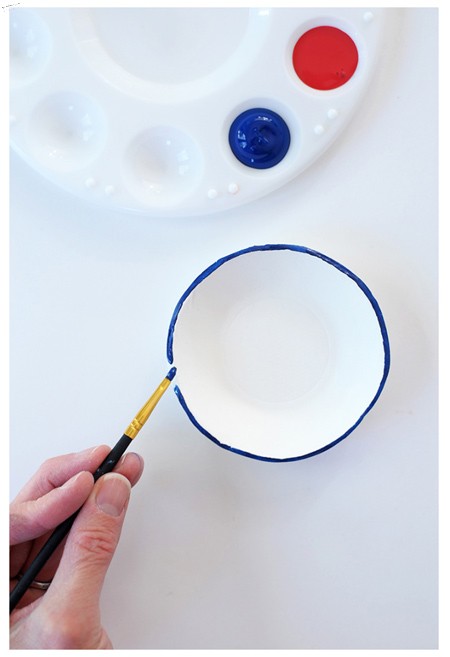 نقاشی روی ظروف,نحوه نقاشی روی ظروف